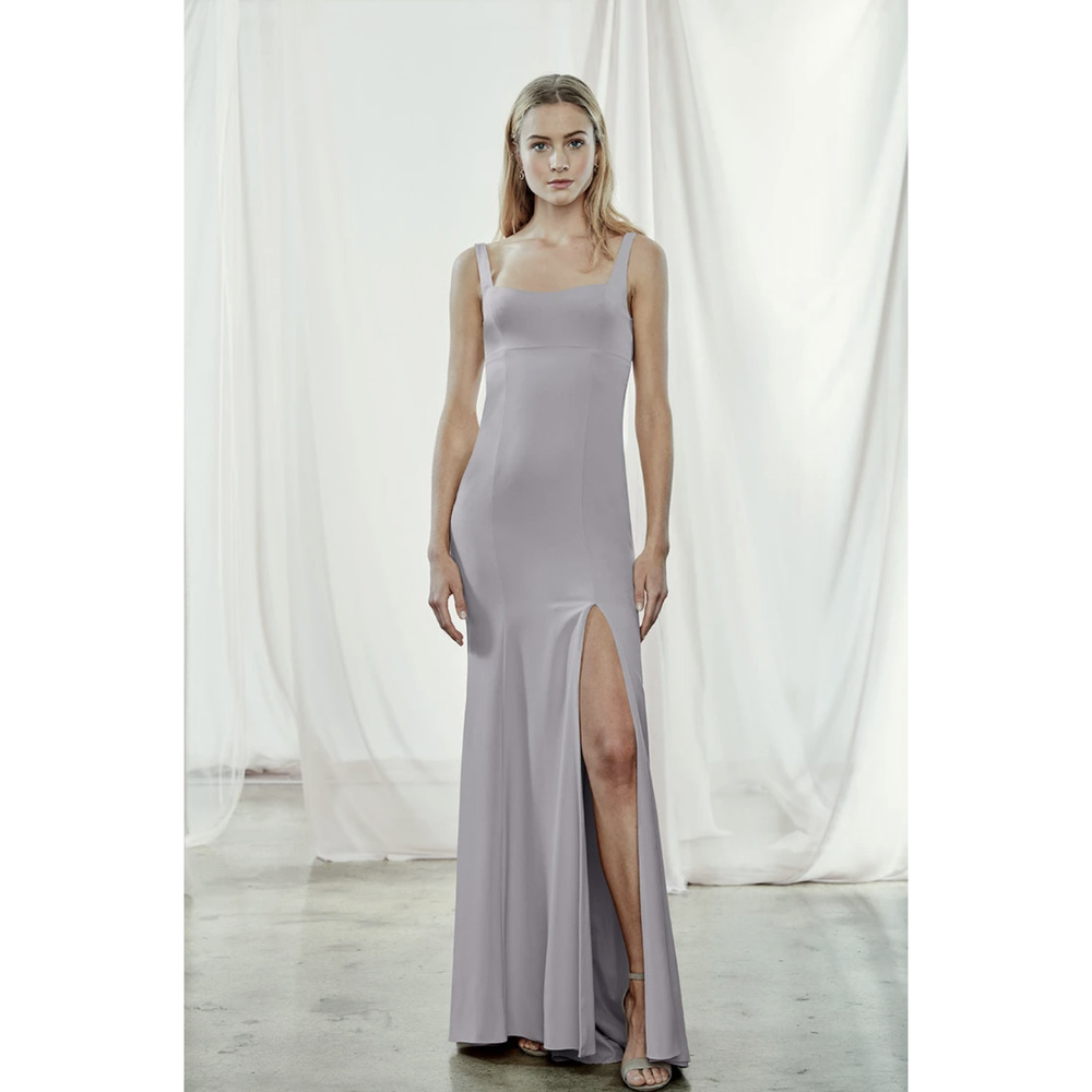 AMSALE Kenna Bridesmaid Dress Dove